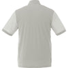 Elevate Men's Grey Mist/Fossil Laramie Short Sleeve Polo