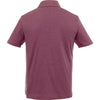 Elevate Men's Maroon Heather Concord Short Sleeve Polo