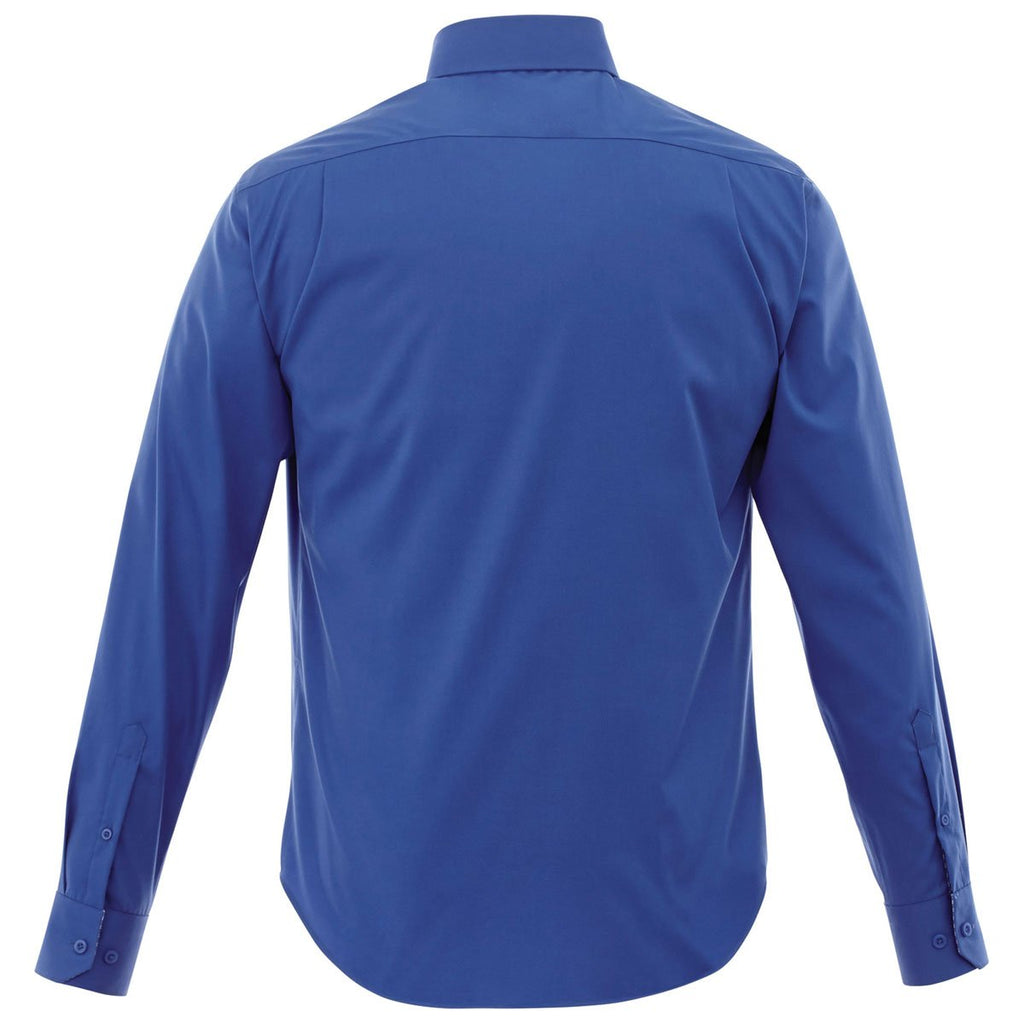 Elevate Men's New Royal Cromwell Long Sleeve Shirt