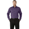 Elevate Men's Dark Plum Cromwell Long Sleeve Shirt