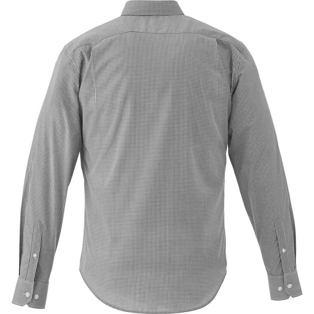 Elevate Men's Grey Storm Quinlan Long Sleeve Shirt