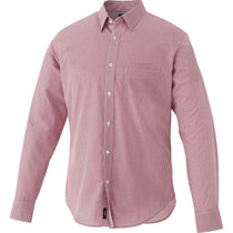 Elevate Men's Maroon Quinlan Long Sleeve Shirt