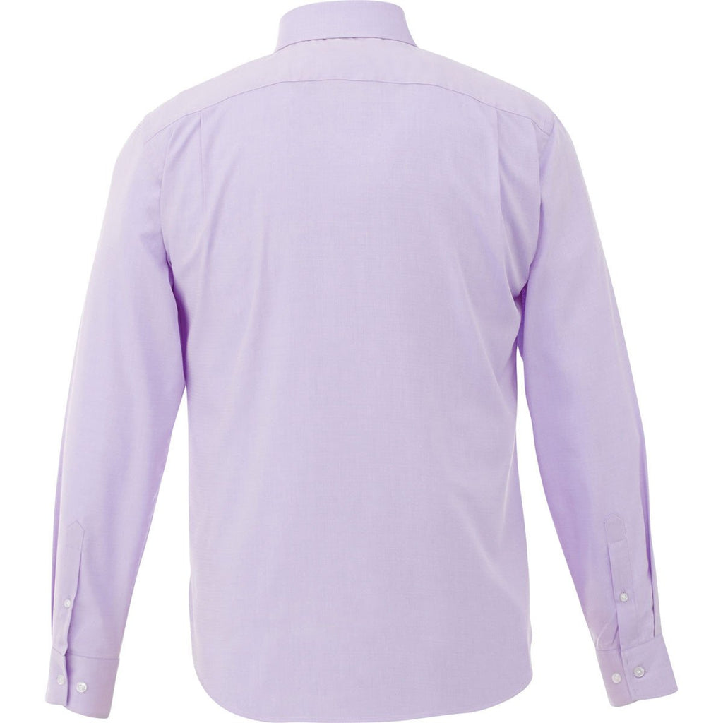 Elevate Men's Lavender Pierce Long Sleeve Shirt