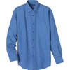 Elevate Men's Blue Tulare Oxford Long Sleeve Shirt