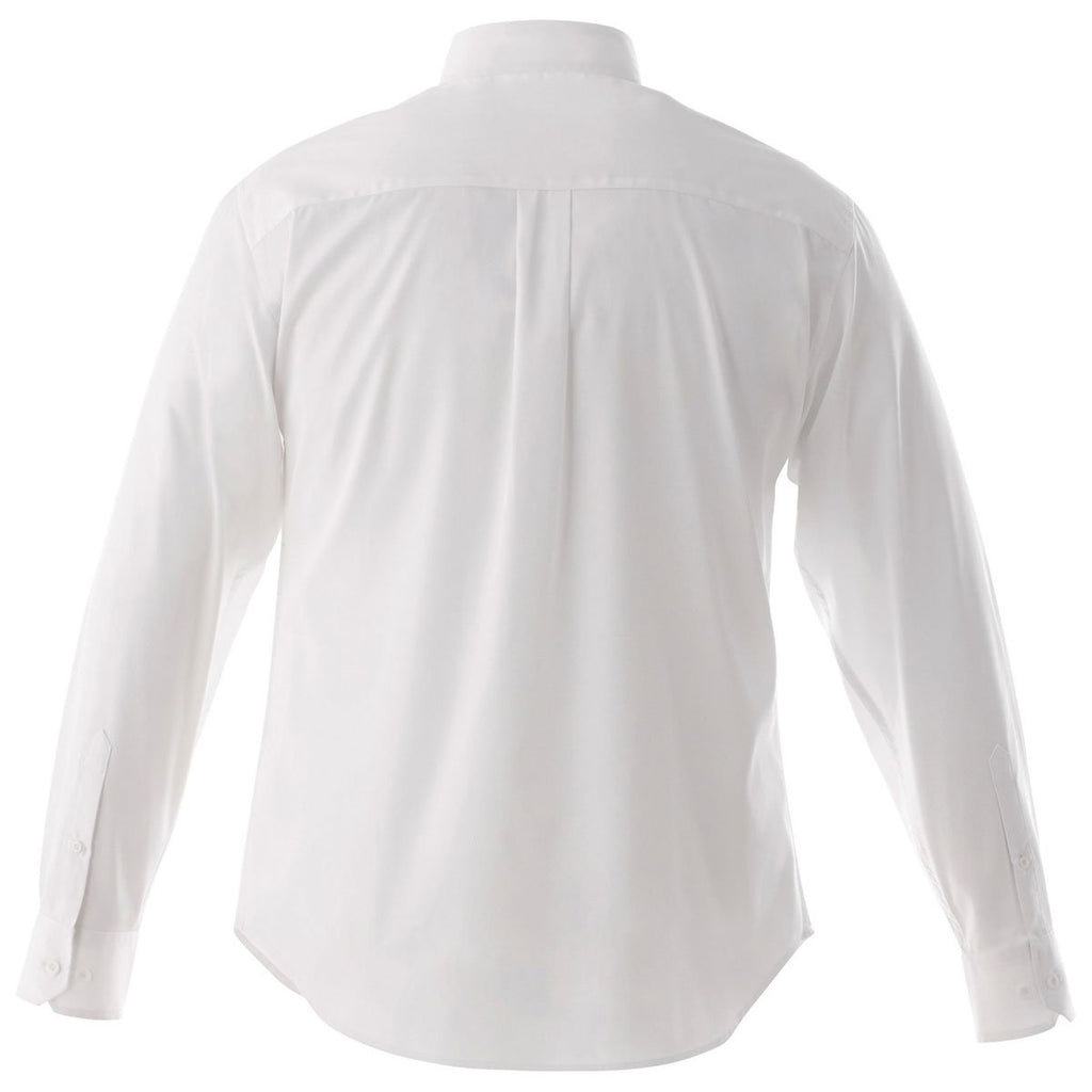 Elevate Men's White Wilshire Long Sleeve Shirt