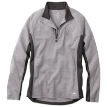 Roots73 Men's Medium Grey Mix/Black Birchlake Tech Long Sleeve