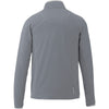 Elevate Men's Steel Grey Knew Knit Half Zip