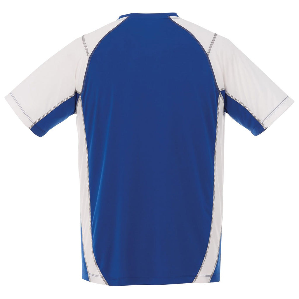 Elevate Men's New Royal/White Taku Short Sleeve Tech Tee