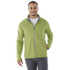 Elevate Men's Dark Citron Green Oyama Knit Jacket