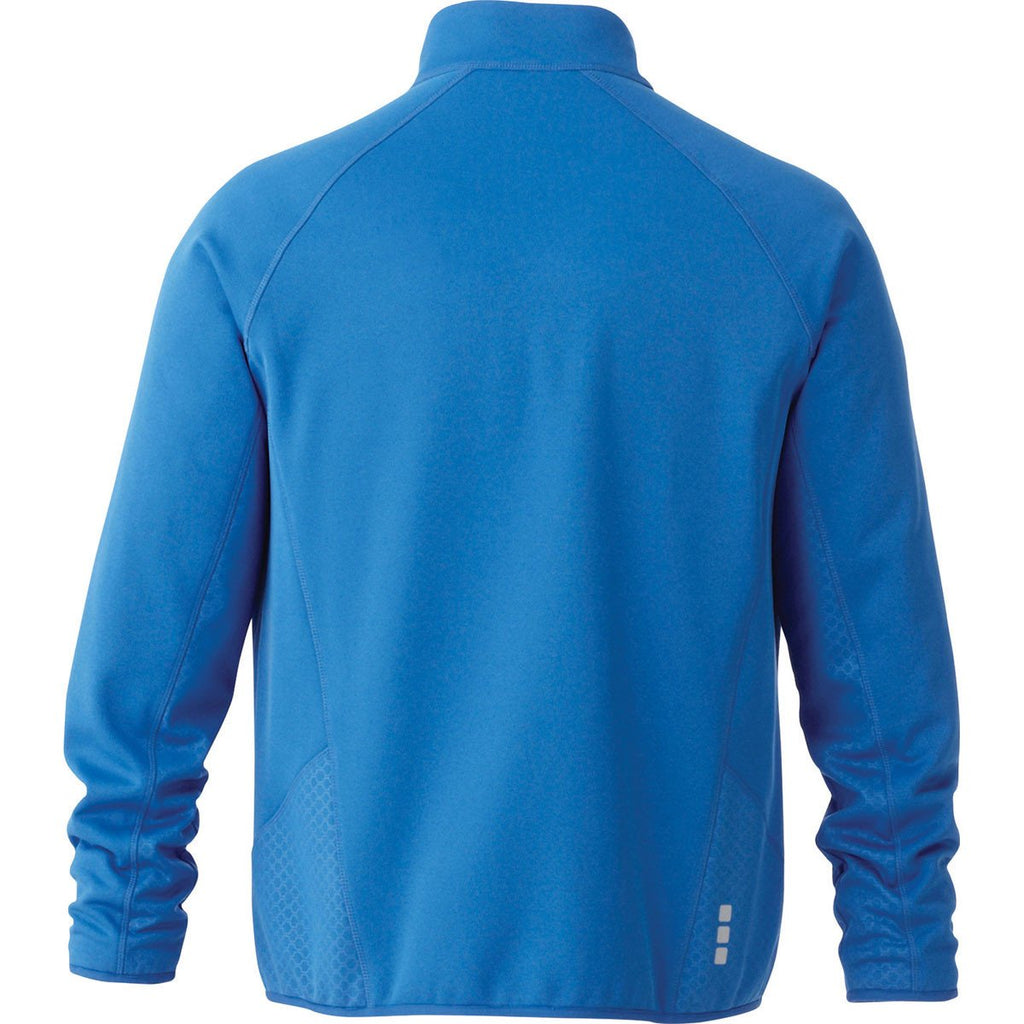 Elevate Men's Olympic Blue Oyama Knit Jacket