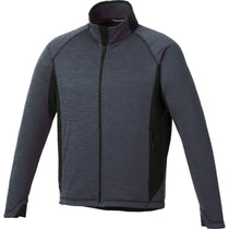 Elevate Men's Smoke Heather Langley Knit Jacket