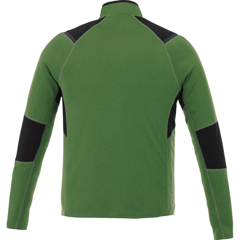 Elevate Men's Juniper Leaf Heather Jaya Knit Jacket