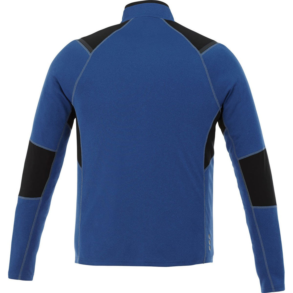 Elevate Men's New Royal Heather Jaya Knit Jacket