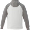 Elevate Men's White Anshi Knit Full Zip Hoodie