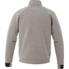 Elevate Men's Medium Heather Grey Kariba Knit Jacket