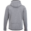 Elevate Men's Medium Heather Grey Chivero Knit Jacket