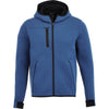 Elevate Men's Metro Blue Heather/Metro Blue Chivero Knit Jacket