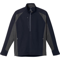 Elevate Men's Navy Galeros Knit Jacket