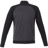 Elevate Men's Black Smoke Mica Knit Jacket
