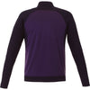 Elevate Men's Dark Plum Mica Knit Jacket