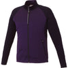 Elevate Men's Dark Plum Mica Knit Jacket