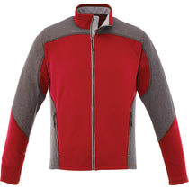 Elevate Men's Team Red Yosemite Knit Jacket