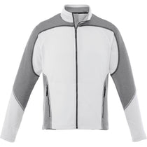 Elevate Men's White Yosemite Knit Jacket