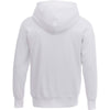 Elevate Men's White Dayton Fleece Hoody