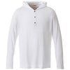 Elevate Men's White Ashland Knit Hoody