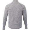 Elevate Men's Heather Charcoal Crane Knit Half Zip