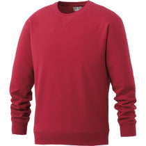Elevate Men's Vintage Red Garris Fleece Crew