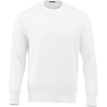 Elevate Men's White Krueger Fleece Crew
