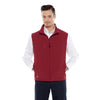 Elevate Men's Vintage Red Innis Bonded Fleece Vest