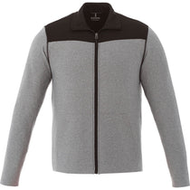 Elevate Men's Medium Heather Grey Perren Knit Jacket