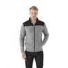 Elevate Men's Medium Heather Grey Perren Knit Jacket