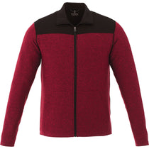 Elevate Men's Vintage Red Perren Knit Jacket