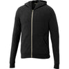 Elevate Men's Black Garner Knit Full Zip Hoodie