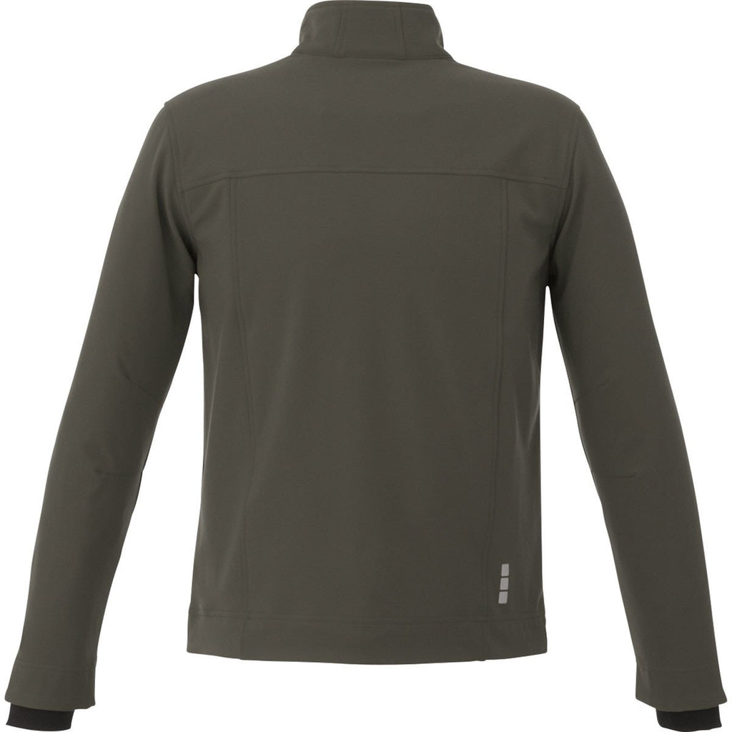 Elevate Men's Amazon Green Vernon Softshell Jacket