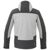 Elevate Men's Fossil/Grey Storm Kangari Softshell Jacket