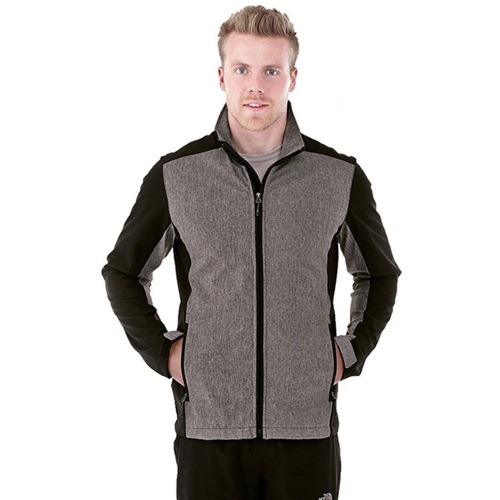 Elevate Men's Black Vesper Softshell Jacket