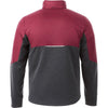 Elevate Men's Maroon/Heather Dark Charcoal Fernie Hybrid Insulated Jacket