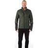 Elevate Men's Loden/Heather Dark Charcoal Fernie Hybrid Insulated Jacket