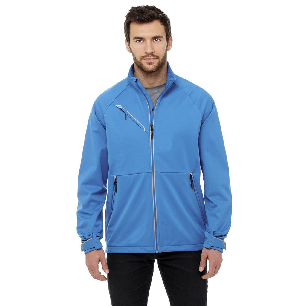 Elevate Men's Olympic Blue Kaputar Softshell Jacket