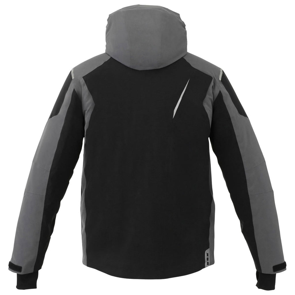 Elevate Men's Black/Grey Storm Ozark Insulated Jacket