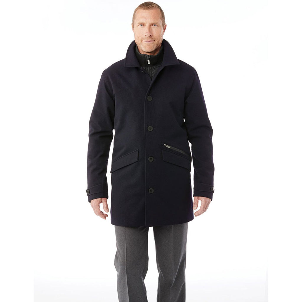 Elevate Men's Navy Rivington Insulated Jacket
