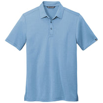TravisMathew Men's Brilliant Blue Heather Coto Performance Polo