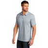 TravisMathew Men's Quiet Shade Grey Heather Oceanside Heather Polo
