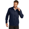 TravisMathew Men's Vintage  Indigo/ Black Surfside Full-Zip Jacket