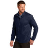 TravisMathew Men's Vintage  Indigo/ Black Surfside Full-Zip Jacket