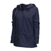 BAW Women's Navy Scuba Full Zip Sweatshirt